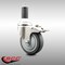 Service Caster 4 Inch 316SS Thermoplastic Rubber Swivel 1-3/8 Inch Stem Caster Lock Brake SCC SCC-SS316TTLEX20S414-TPRB-138 - alternate 3